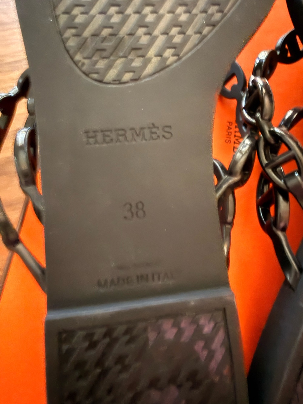 Hermes Island Thong Sandals - Picture 11 of 13